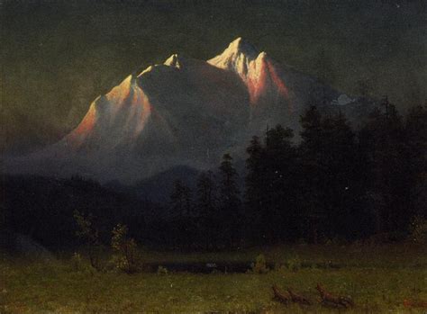 Western Landscape 1871 Albert Bierstadt