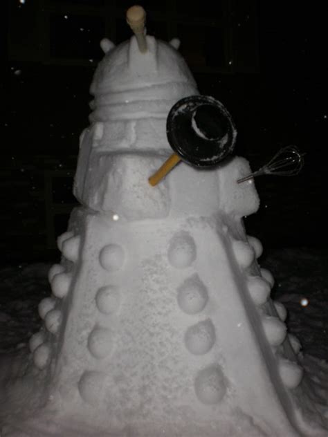 Things We Saw Today The Fearful Snow Dalek Is Not That