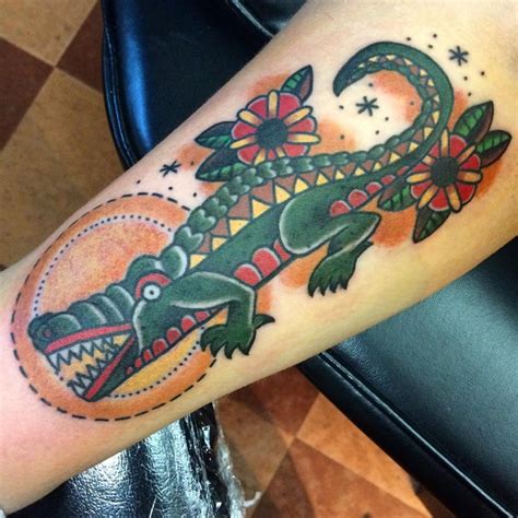 16 Alligator Tattoo Designs Ideas Design Trends Premium Psd