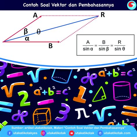 Contoh Soal Sbmptn Vektor Matematika Dan Pembahasannya