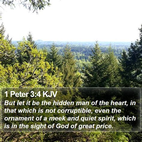 1 Peter 34 Kjv But Let It Be The Hidden Man Of The Heart In