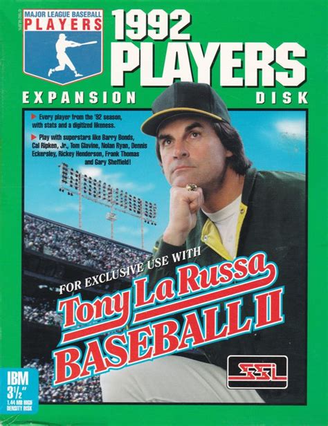 Tony La Russa Baseball Ii Players Expansion Disk Promo Art Ads Magazines Advertisements