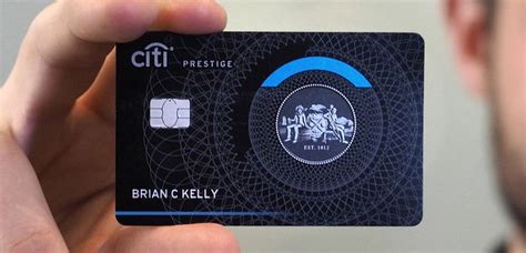 Brian Citi Prestige Featured Debit Card Design Credit Card Design