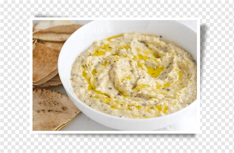 Baba Ghanoush Pita Hummus Mediterranean Cuisine Falafel Eggplant Png