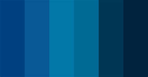 Deep Blue Sea Color Scheme Blue
