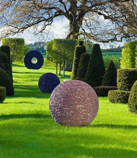 Slate Garden Sphere Garden Spheres Slate Garden Garden Art
