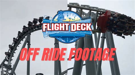 Flight Deckoff Ride Footage Canadas Wonderland Youtube