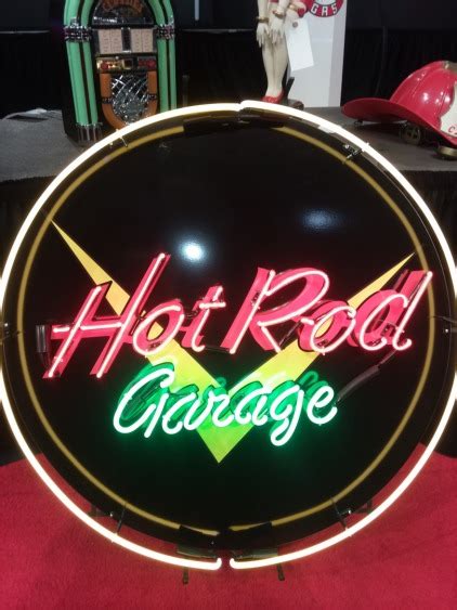Z220 Hot Rod Neon Sign Mag Auctions