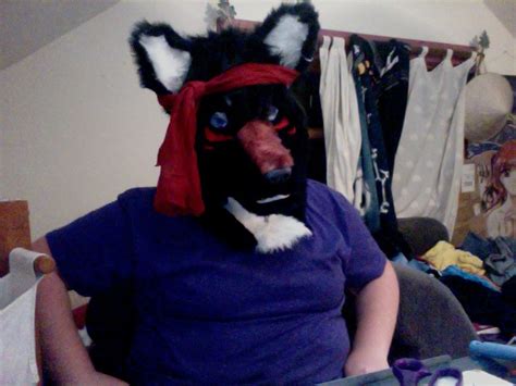 My First Fursuit Head By Ravenrules168 On Deviantart
