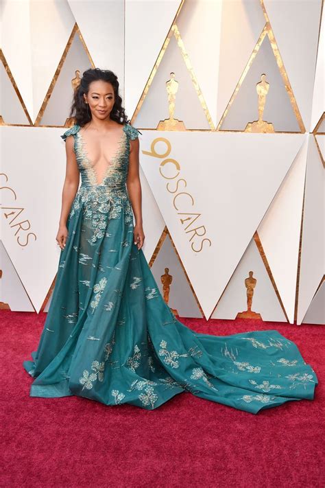 See Every Red Carpet Look At The 2018 Oscars Betty Gabriel Oscars Red
