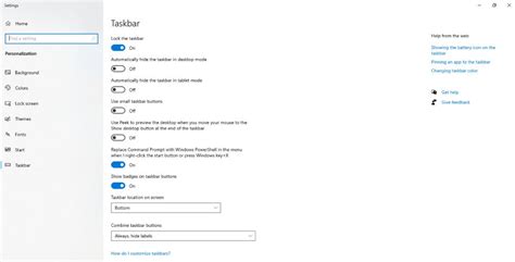 How To Change Taskbar Color In Windows Geeksforgeeks