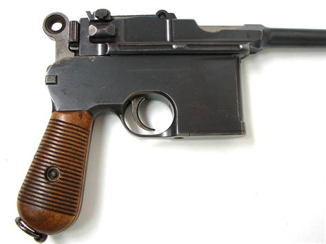 Mauser 1896 30 Mauser Caliber Pistol Flatside Model Marked And Sold