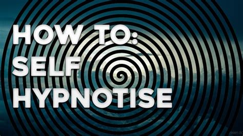 How To Hypnotize Yourself Self Hypnosis Learn Hypnosis Hypnotize