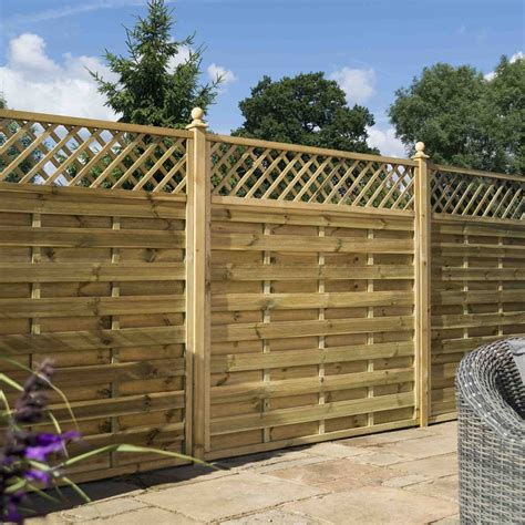 Buy fence panels form waltons. Rowlinson Halkin Fence Panel | Garden Street