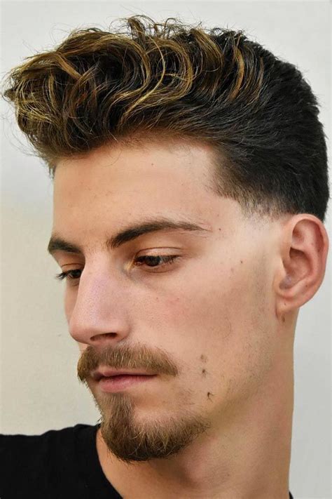 60 Short Curly Hairstyles For Men To Keep Your Crazy Curls On Trend Taper Fade Haircut Mens