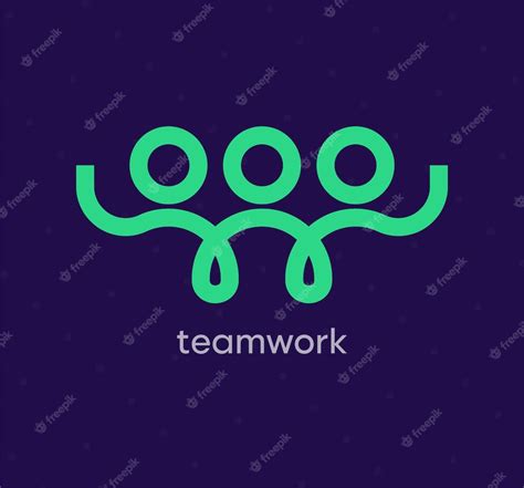 Premium Vector Teamwork Logo People Hands Holding Connection Solid