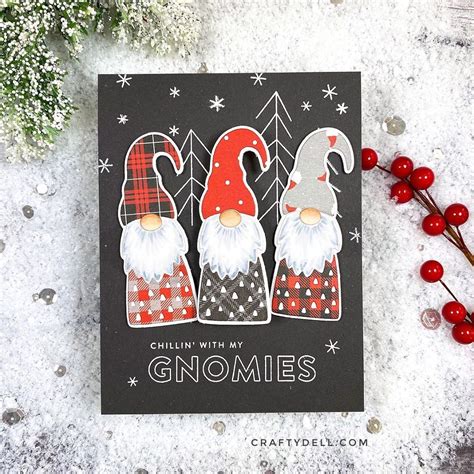 Simon Says Stamp Lil Gnome Christmas Card Design Christmas