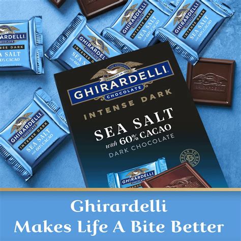 Buy Ghirardelli Intense Dark Chocolate Squares Sea Salt 60 Cacao 41