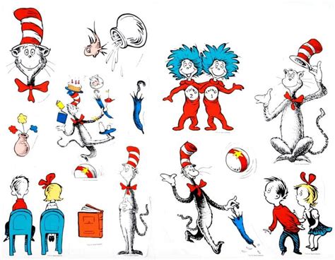 Dr seuss drawings dr seuss illustration dr seuss abc abc story red fish blue fish dr seuss baby shower weird creatures smile because frases. Free Dr. Seuss Characters, Download Free Clip Art, Free ...