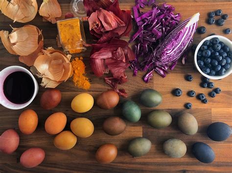 How To Dye Brown Eggs For Easter Using Only Natural Dyes Pete And