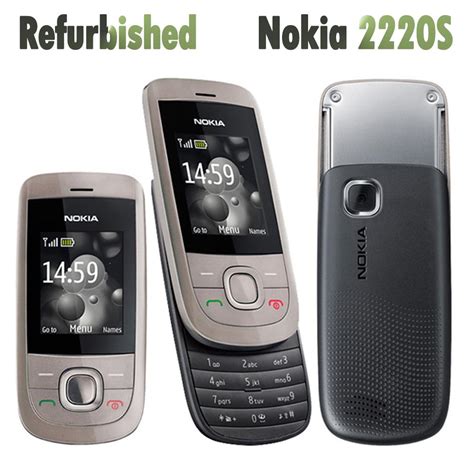 Refurbished Nokia Original Nokia 2220 Slide Mobile Phone Köpa Till