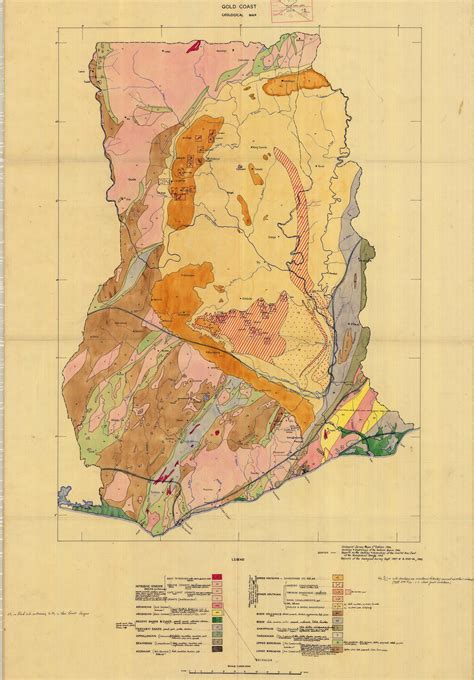 The Gold Coast Geological Map Esdac European Commission