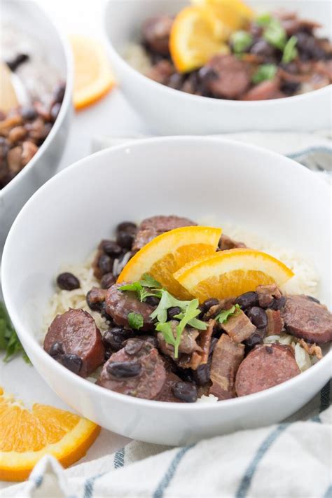 Easy Feijoada Recipe Brazilian Black Bean Stew Play Party Plan