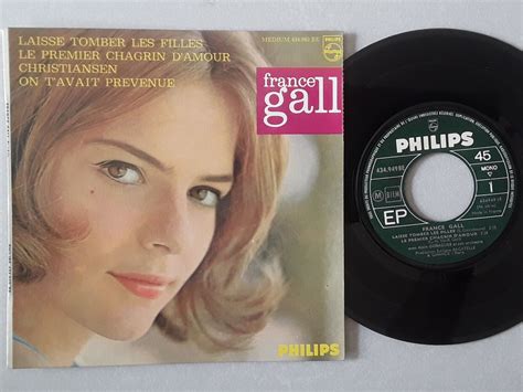 France Gall Laisse Tomber Les Filles 1964 French Ep 7 Gainsbourg Ebay