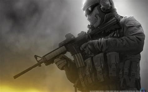 Free Download Call Of Duty Modern Warfare 2 Wallpaper Ghost 5942 Hd