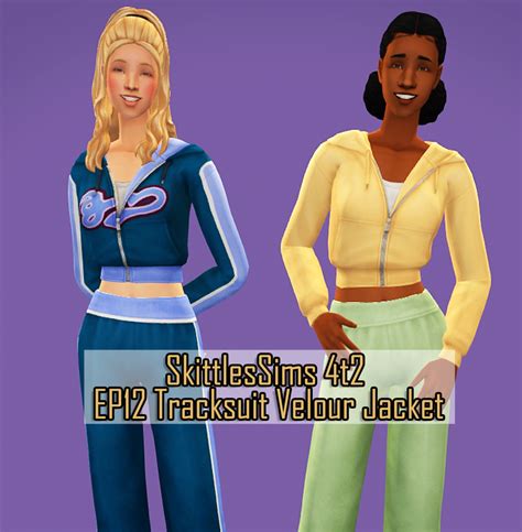 Sims 3 Velour Jackets Velour Pants Sims 2 Hair Tracksuit Pants