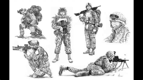Dibujos De Soldados Imagui