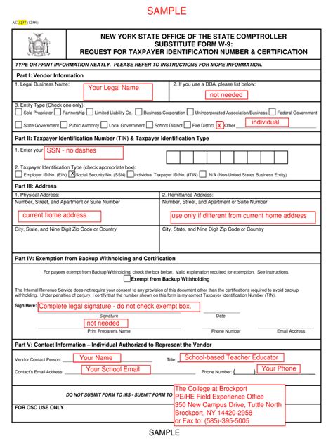 Sample Example Of W9 Form Filled Out Fill Online Printable Fillable