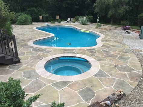 Stamped Concrete By Pool Yahoo Image Search Results Pool Decks Pool Pool Area