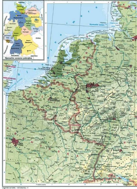 Karta Njemacke Geografska