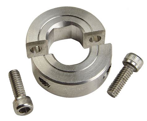 Ruland Manufacturing Shaft Collar Inch 2 Piece Clamp D Bore 12 In