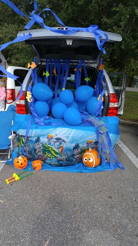 Trunk Or Treat Under The Sea Trunk Or Treat Truck Or Treat Halloween Car Decorations