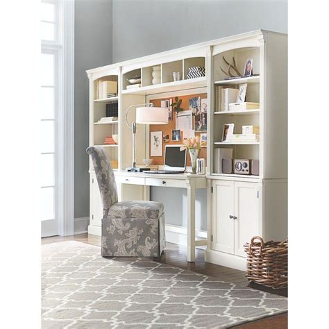 Home Decorators Collection Edinburgh 7 Piece Ivory Modular Office Suite