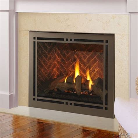 Fireplace Gas Single Sided Meridian Platinum 42 W Ift And Capo