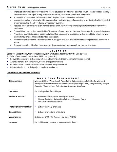 Operations Associate Resume Example And Template For 2021 Zipjob