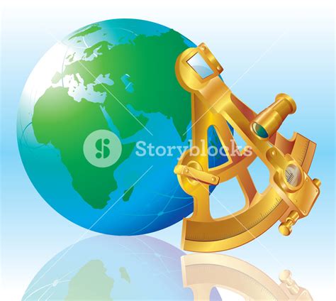 sextant vector royalty free stock image storyblocks