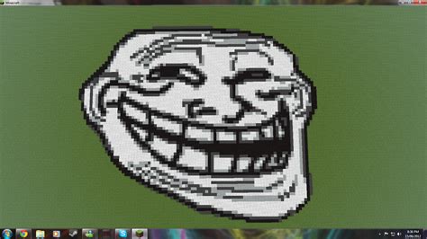 Troll Face Minecraft By 14andy4 On Deviantart