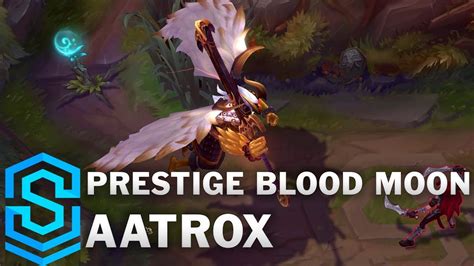 Prestige Blood Moon Aatrox Skin Spotlight League Of Legends Tryhardcz