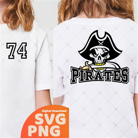 Pirates Svg Numbers Pirates Mom Svg Svg Sport Mascot School Pride