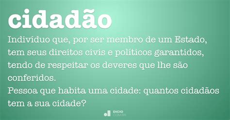 Qual é O Plural De Qualquer Cidadão