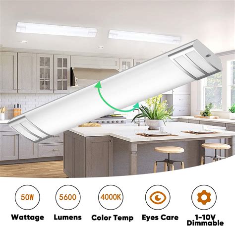Led Kitchen Ceiling Light Fixtures Image To U