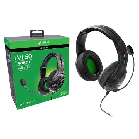 Pdp Xbox One Lvl50 Wired Stereo Gaming Headset For Xbox One