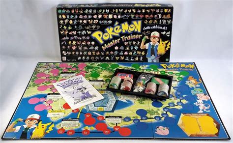 Maybe you would like to learn more about one of these? #Pokemon Master Trainer Milton Bradley Board Game Vintage ...