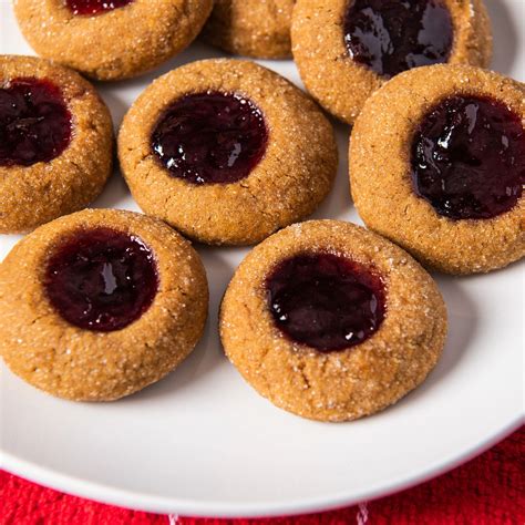 Cherry Almond Gingerbread Thumbprint Cookies Mccormick