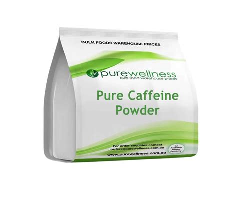 Pure Caffeine Powder Price Drop Purewellness Australia