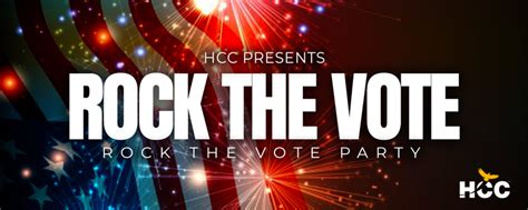 Hcc Rock The Vote Party Hopin